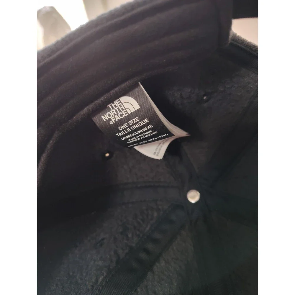 The North Face Gordon Fleece Baseball Cap Unisex One Size Fits All Adjtble Black